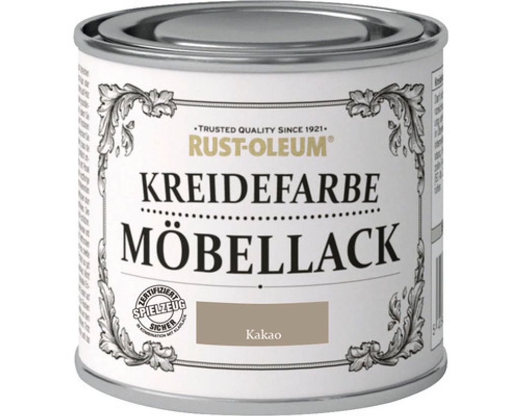 Rust-Oleum Kreidefarbe Möbellack 125ml Kakao Produktbild 