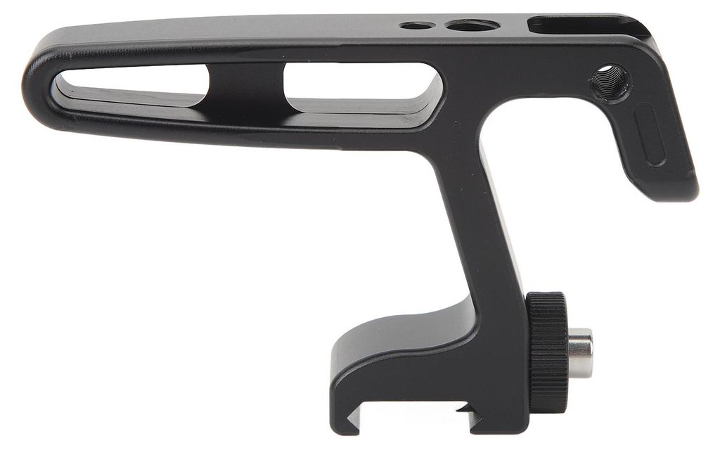 Kamera-Obergriff-Handgriff mit 1/4 Zoll 3/8 Schraubenlöchern für Arri-Lokalisierungsloch-Kaltschuhhalterung NATO