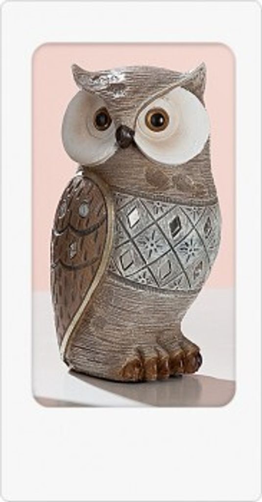 Deko Figur Eule Serie Goa 13cm