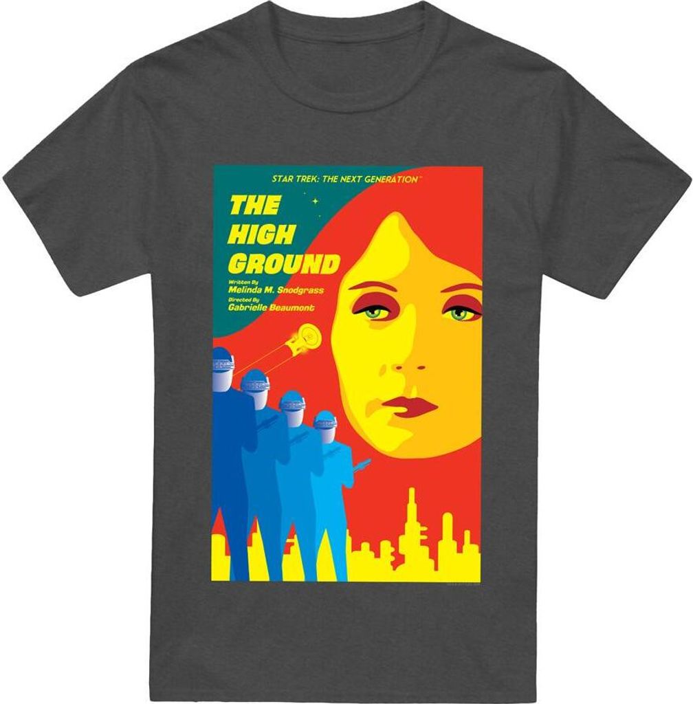 Star Trek - "The Next Generation Season 3 Episode 12" T-Shirt für Herren/Damen Uni TV17835 (S) (Holzkohle)