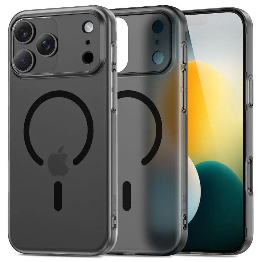 Tech-Protect Magslim Magsafe Case per Iphone 17 Pro - Nero Immagine del prodotto 