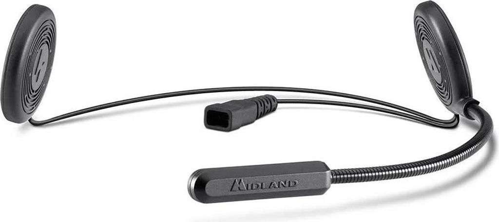 Midland K10 BT-Headset Motorradhelme, Einzelgerät