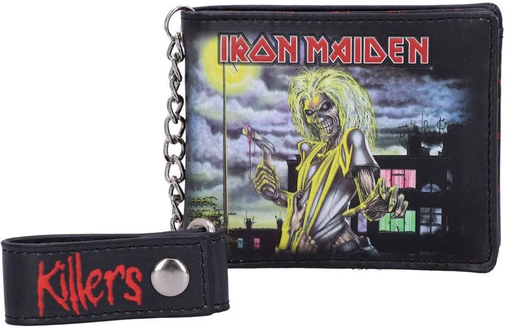 Portefeuille Iron Maiden Assassin Noir : Fini les Cartes Éparpillées