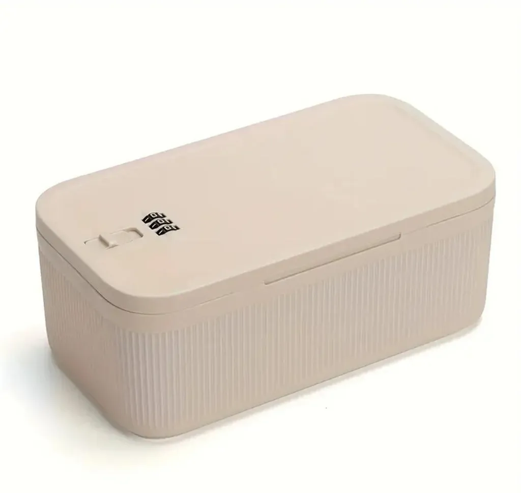 Bac de rangement empilable kaki M-b - Coffre de stockage multi-usage