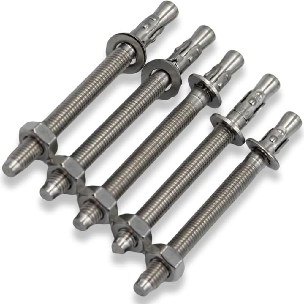 ABAZO Schwerlastdübel Schwerlastanker M12 x 80mm aus A2 Edelstahl 10er Set