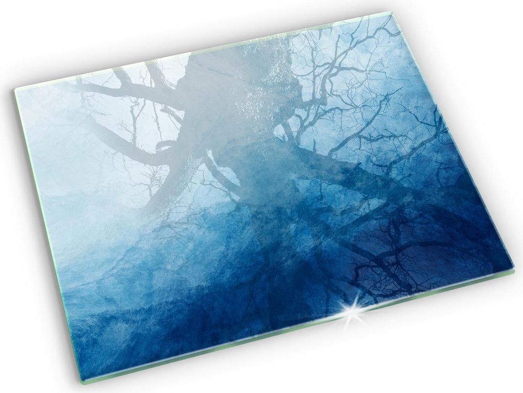 Untersetzer für Grabkerze Motiv Grabstein Gummifüße - 52x40 cm - Abstrakter Hintergrund