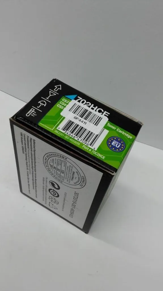 Toner Lexmark cyan 702 pour impression de rapports et présentations
