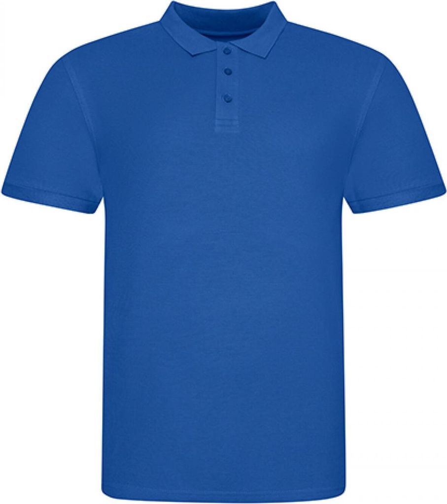 Just Polos JP100 | Herren Polo The 100 Polo, Gekämmte, ringgesponnene Baumwolle - Farbe: Royal Blue - Größe: M