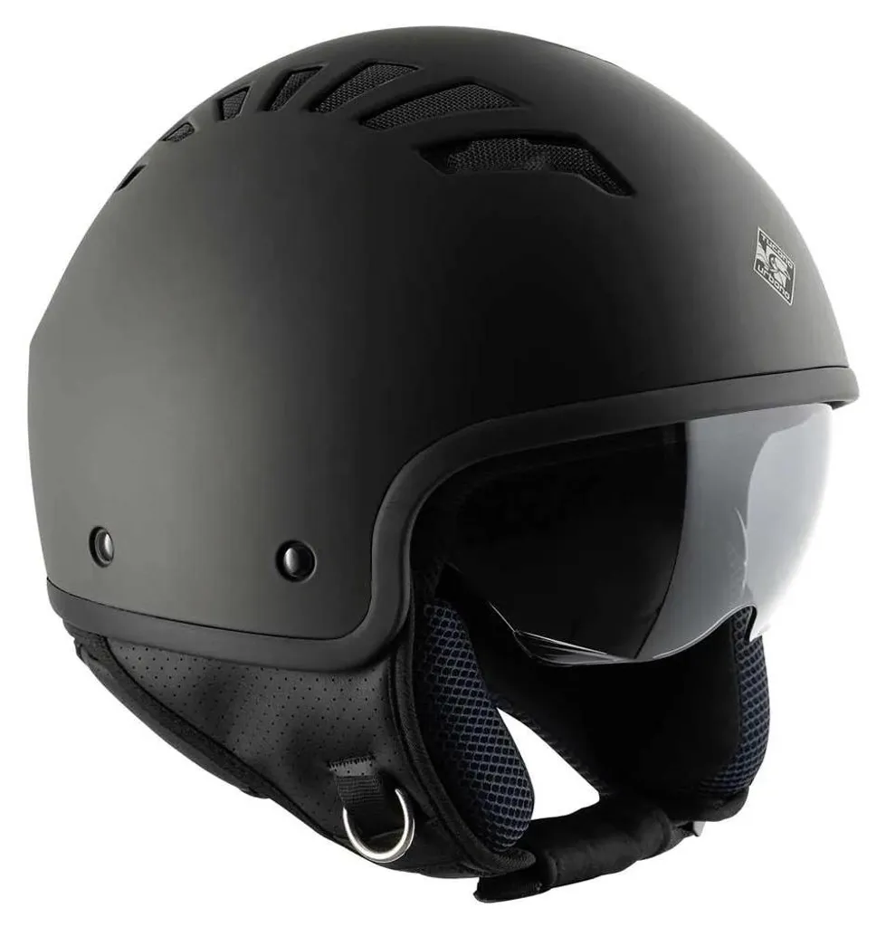 Casque moto urbain Tucano Urbano El'fresh 6.0 noir L spécial été jet