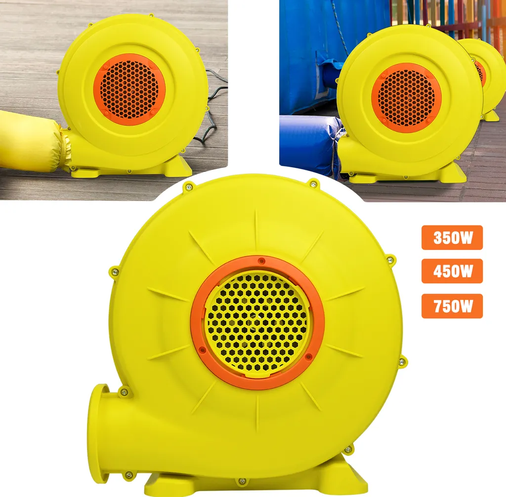 LARS360 Souffleur d'air Électrique 750W 580m³/h pour Châteaux Gonflables