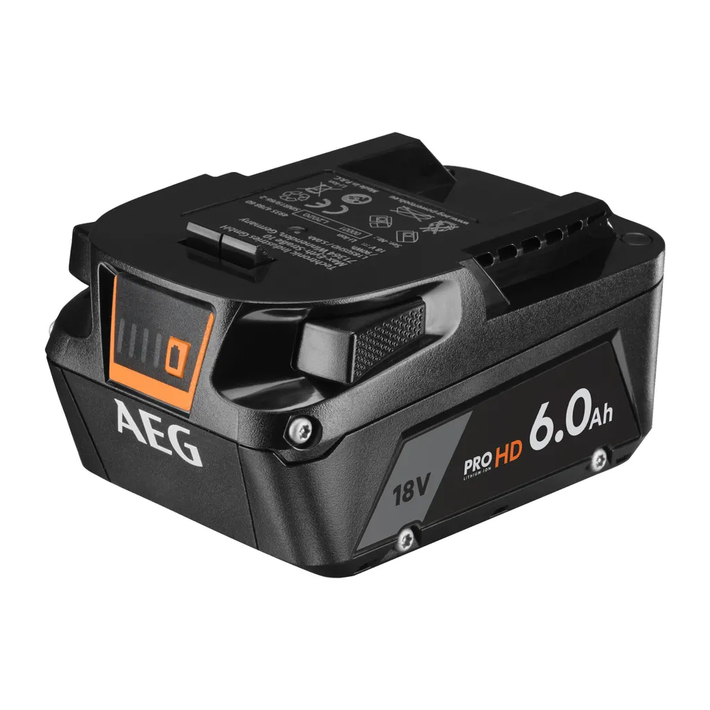 Batterie Lithium 18V 6Ah AEG PRO HD L1860SHD pour Outillage Sans Fil