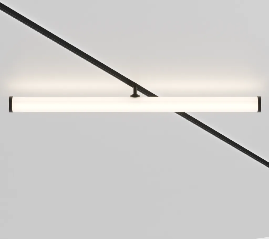 Maytoni Larc Exility LED 25W 48V 4000K - Lampada per Binario Nero