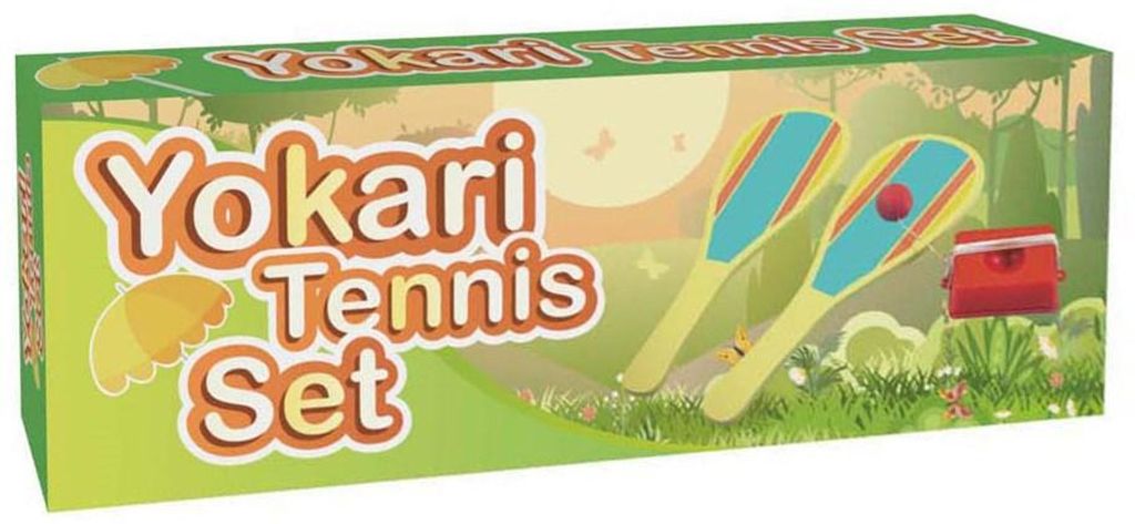 Tennis Set Spielzeug Yokari bunt für Kinder Tennis Spaß