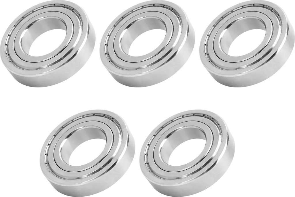 5 Roulements à Billes S6208ZZ en Acier Inoxydable 40x80x18 mm Haute Qualité - 3