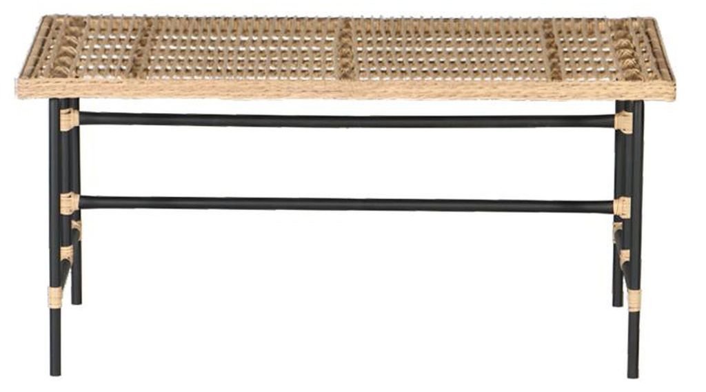 Esstisch Hochwertiges Rattan Luxus GartenMöbel Terrasse Balkon Design Modern