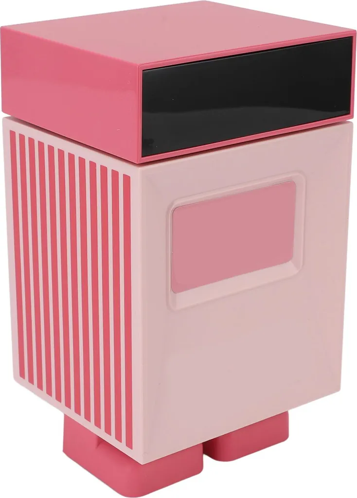 Lampada Notturna Rosa e Selettore Risposte - Arredo Scrivania Chic - 2