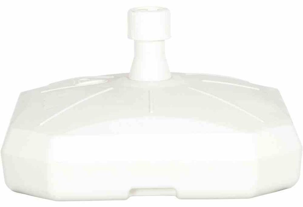Porte-parapluies Siena Garden plastique 50 kg blanc Image du produit 