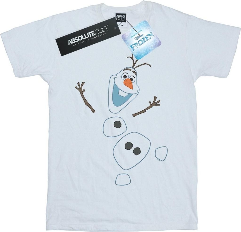 Disney - "Frozen" T-Shirt für Damen BI48134 (XL) (Weiß)