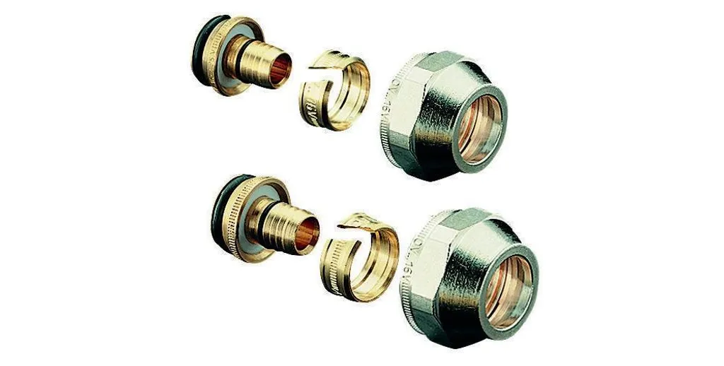 Oventrop Cofit S 1507934: Raccordo a compressione 14x2mm Eurocono 3/4"