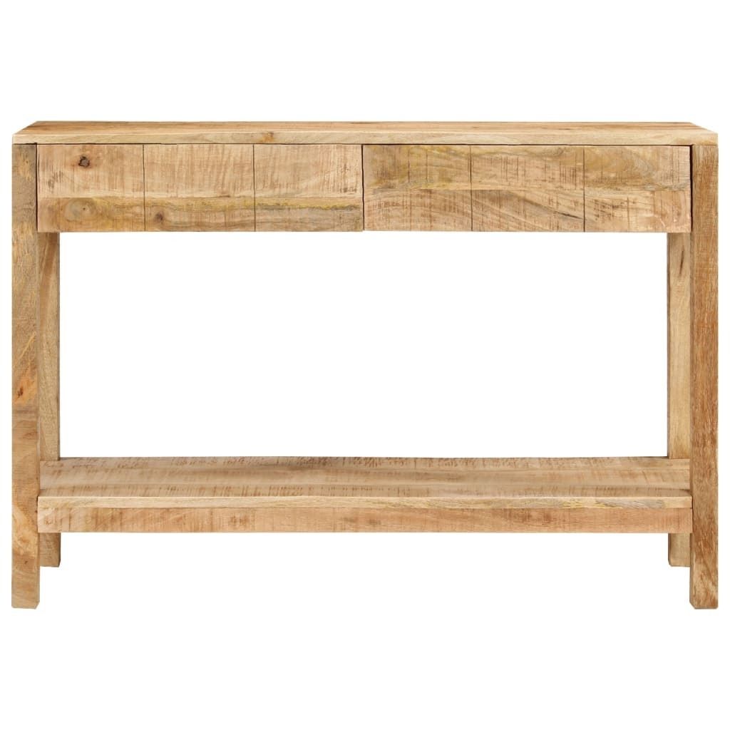 vidaXL Consolle con 2 cassetti 110x35x75 cm in legno Immagine del prodotto 