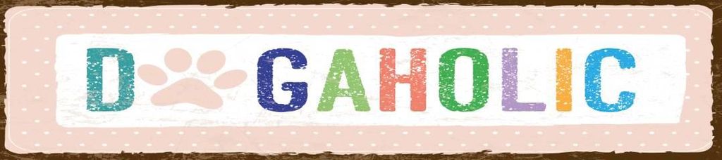 vianmo Blechschild 46x10 cm DogAholic