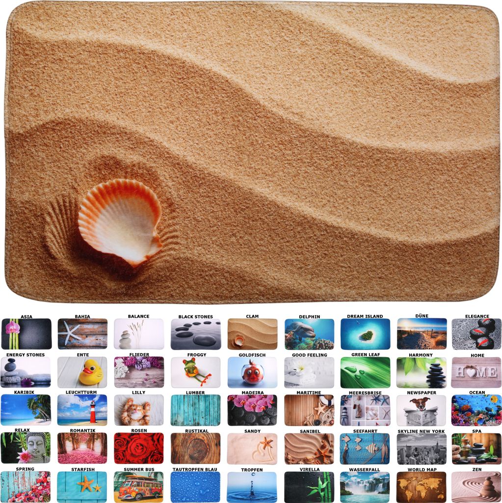 SANILO® Clam koupelnová předložka 50 x 80 cm Obrázek produktu 