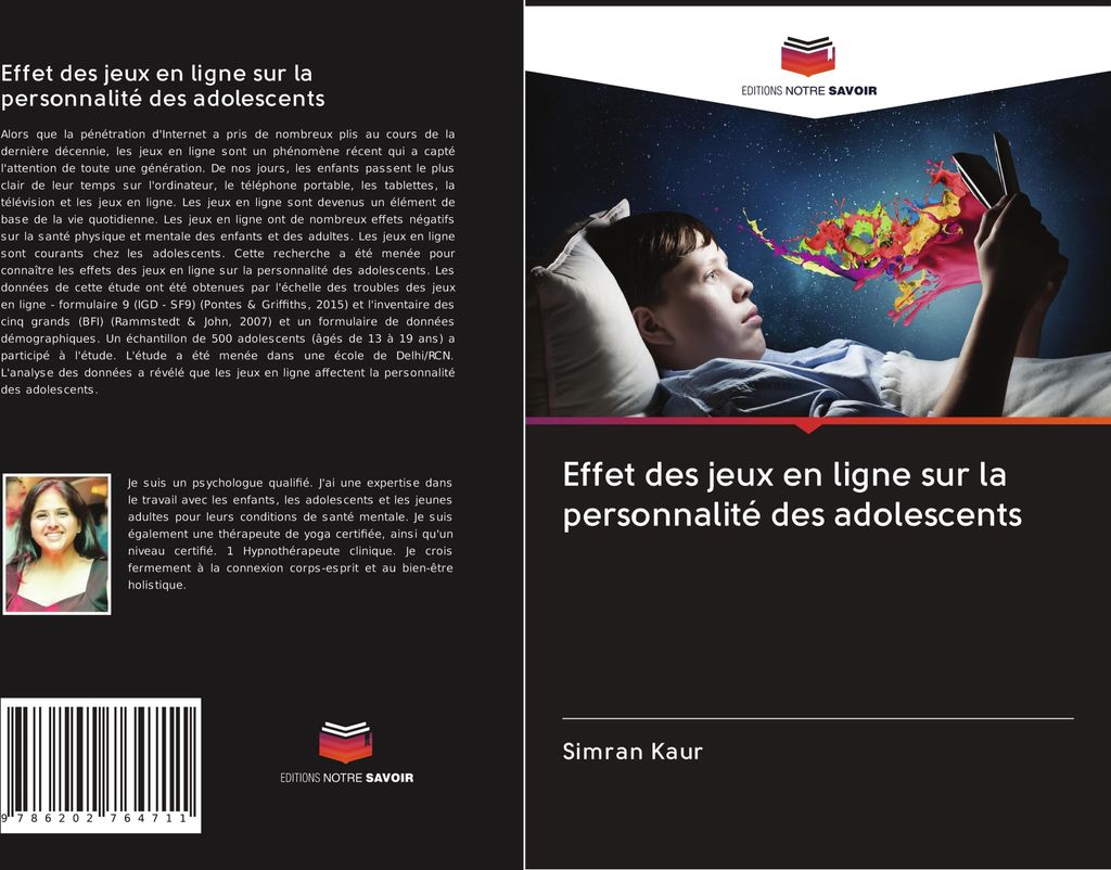 Effet des jeux en ligne sur la personnalité des adolescents
