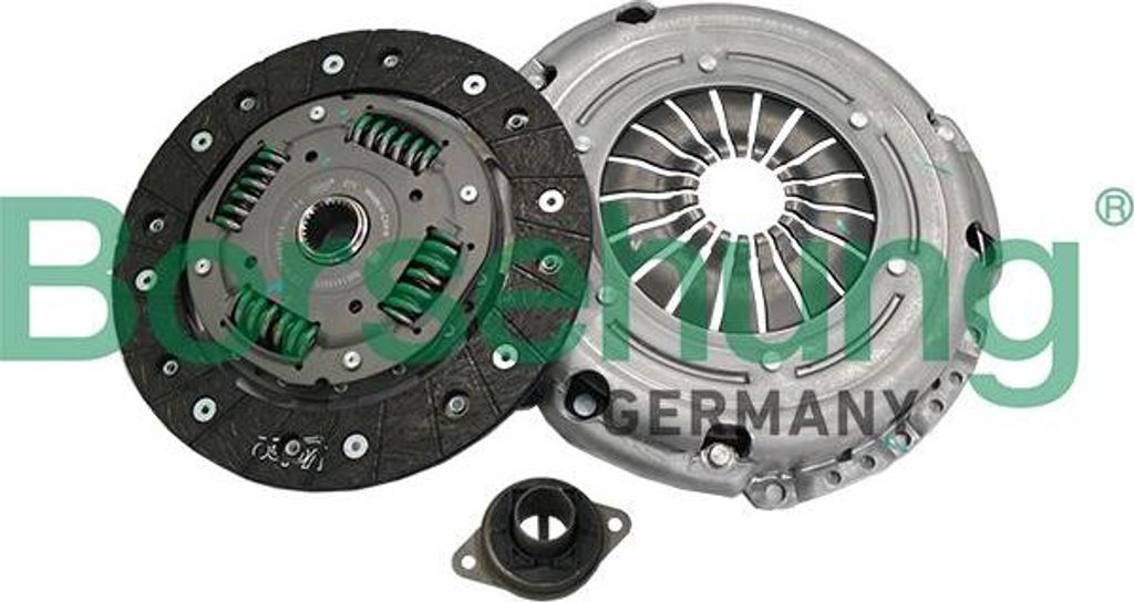 Borsehung B19253 Kupplungssatz OE 02T141153E kompatibel mit A2, Altea, Altea XL, Ibiza, Leon, Fabia, Octavia, Roomster, Golf Plus, Golf V, Golf VI,...