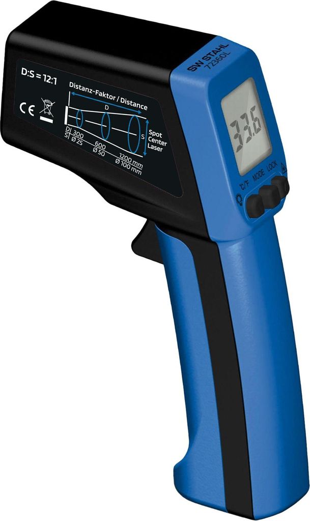SW-Stahl Thermometer 72360L 190mm 80mm 50mm 0,232kg 224g Produktbild 