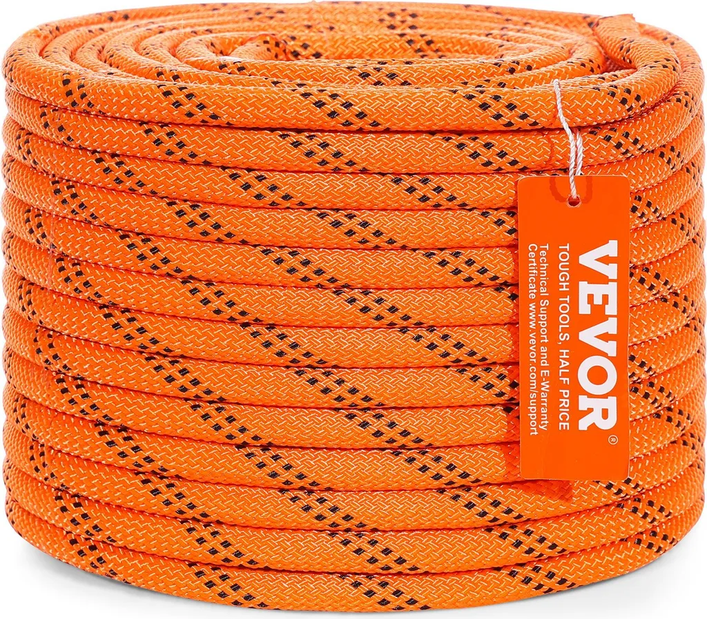 Ligne de vie arborist en polyester tressé 9.5mm pour élagage sécurisé