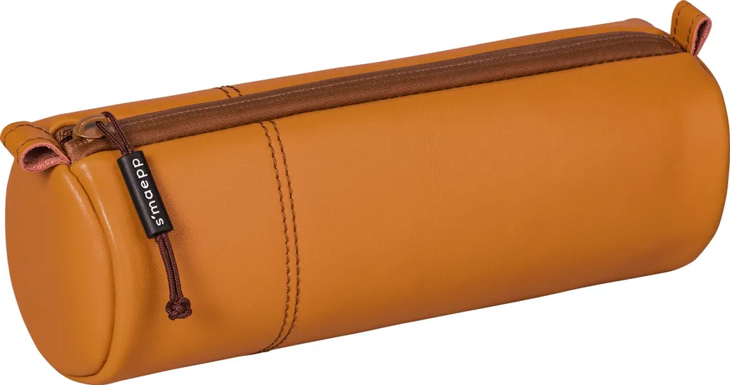 Trousse rigide anti-écrasement Brunnen s'maepp M marron cuir