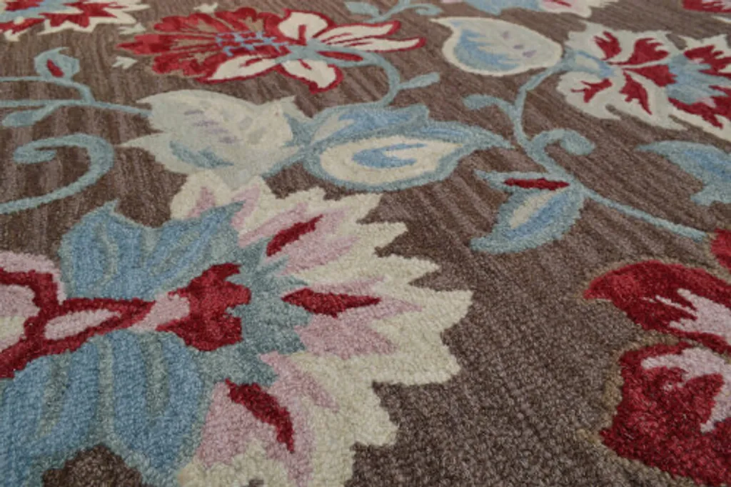 Tapis Décoratif Fleurs KF-162 Multi 122x183 cm pour Salon et Chambre