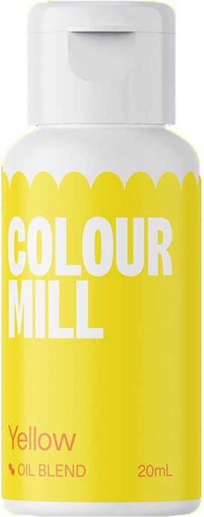 Colour Mill Öl Lebensmittelfarbe Yellow, Gelb 20ml Produktbild 