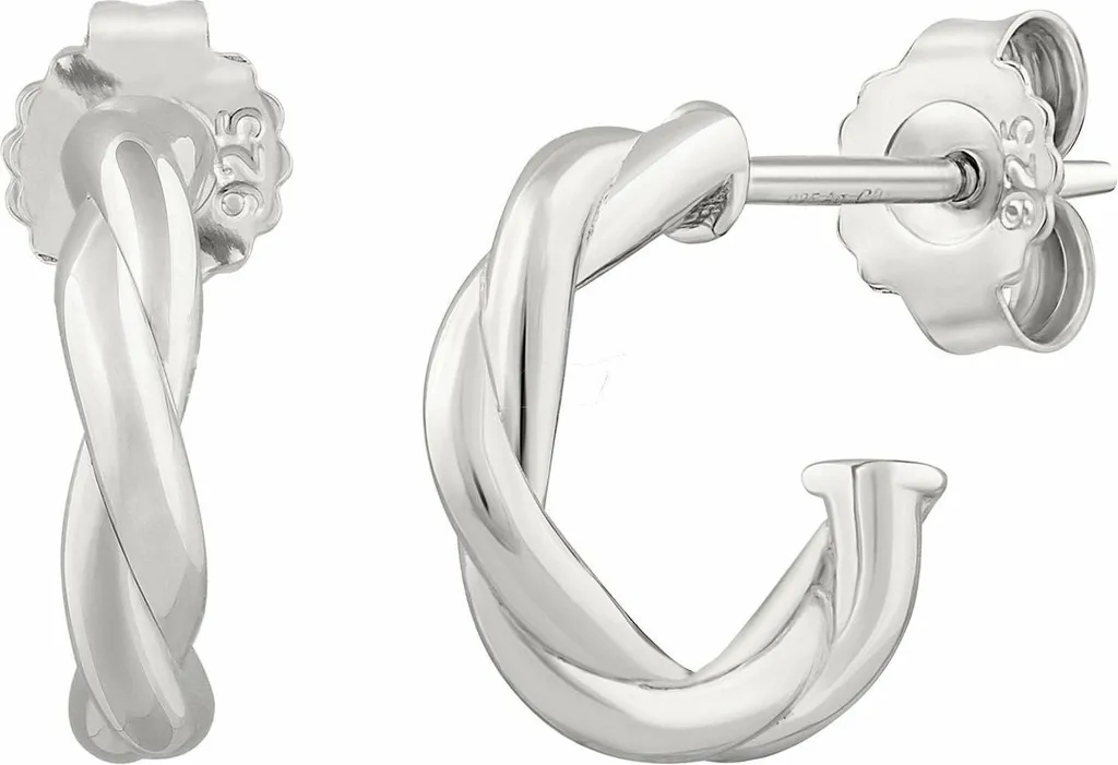 Orecchini cai Intreccio d'Argento 925 - Un Regalo Prezioso e Senza Tempo