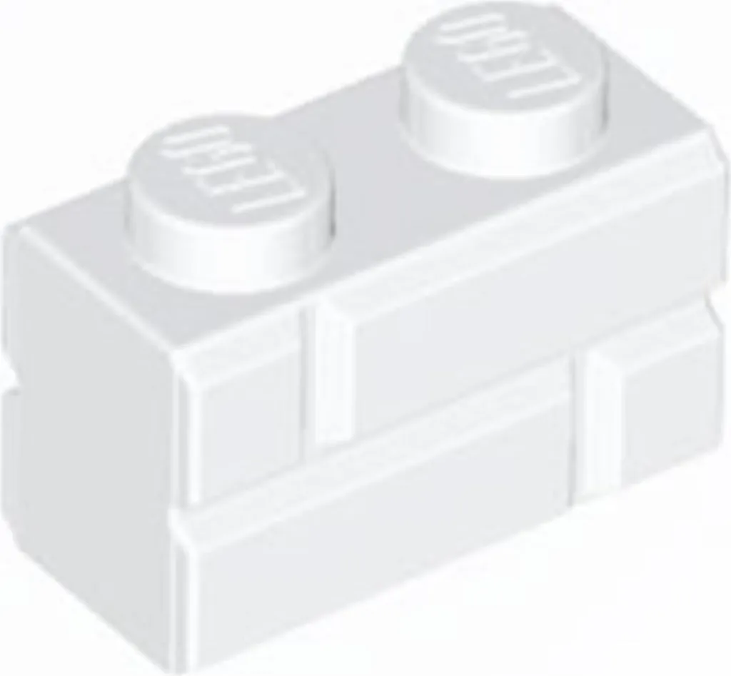 Finissez vos murs LEGO avec ce lot de 250 briques 98283 blanches en vrac
