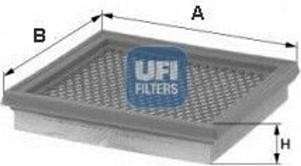 Luftfilter UFI 30.250.00 für JAGUAR S-Type (X200) Filtereinsatz