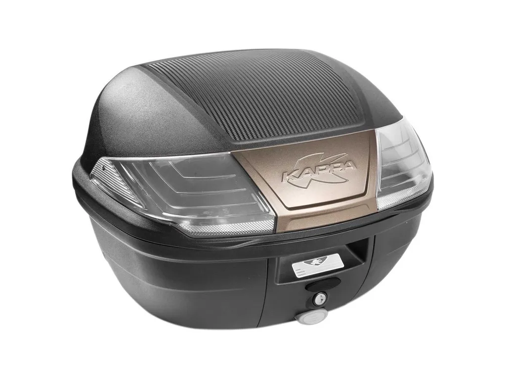 Bauletto Kappa K400 Monolock 40L Catadiottri Trasparenti | Top Case Moto