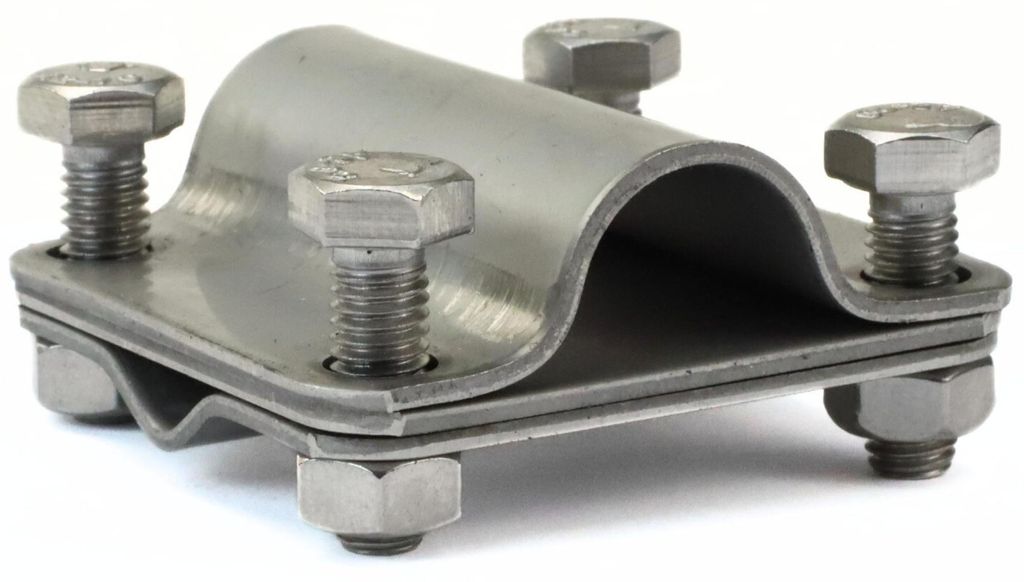 Haus-Held Kreuzverbinder V4A für Erdungsstab 20 mm Produktbild 