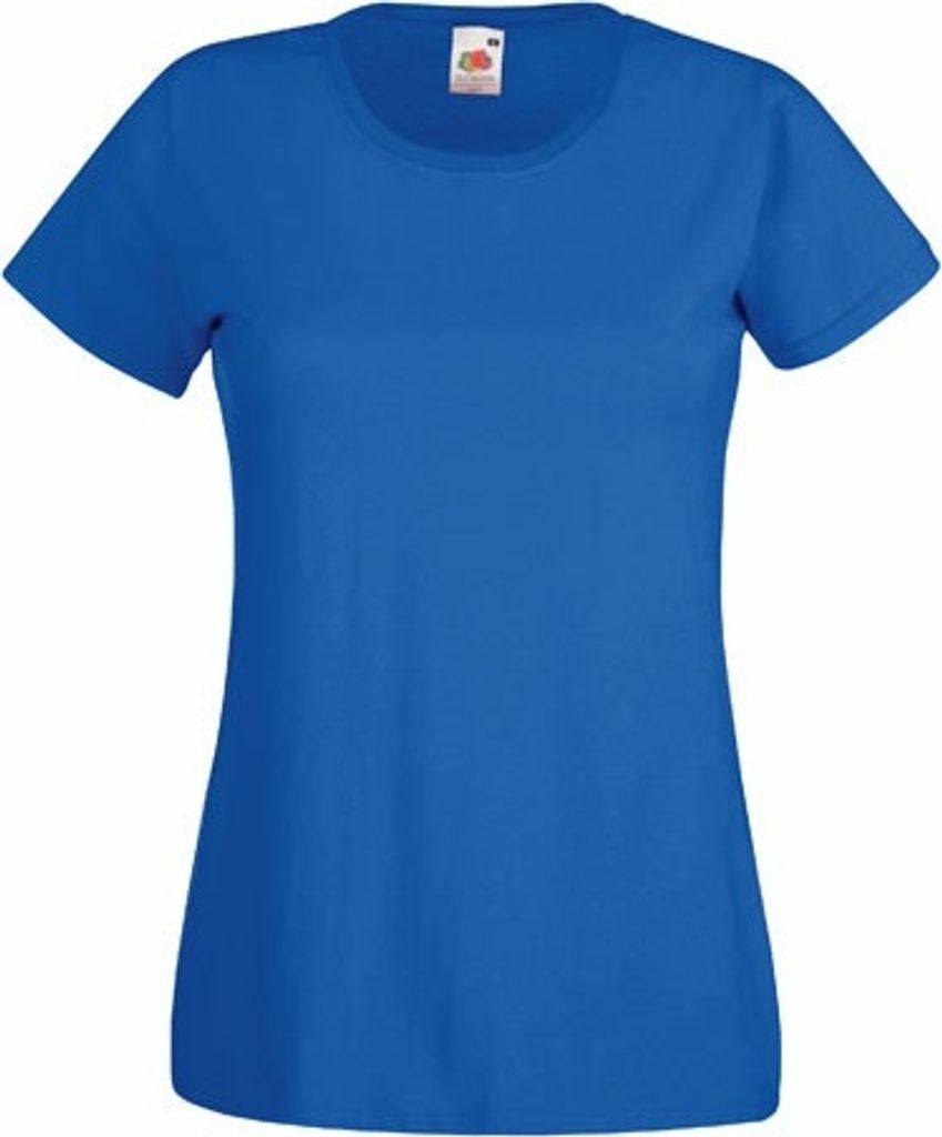 Fruit of the Loom Damen Valueweight T Lady-Fit T-Shirt