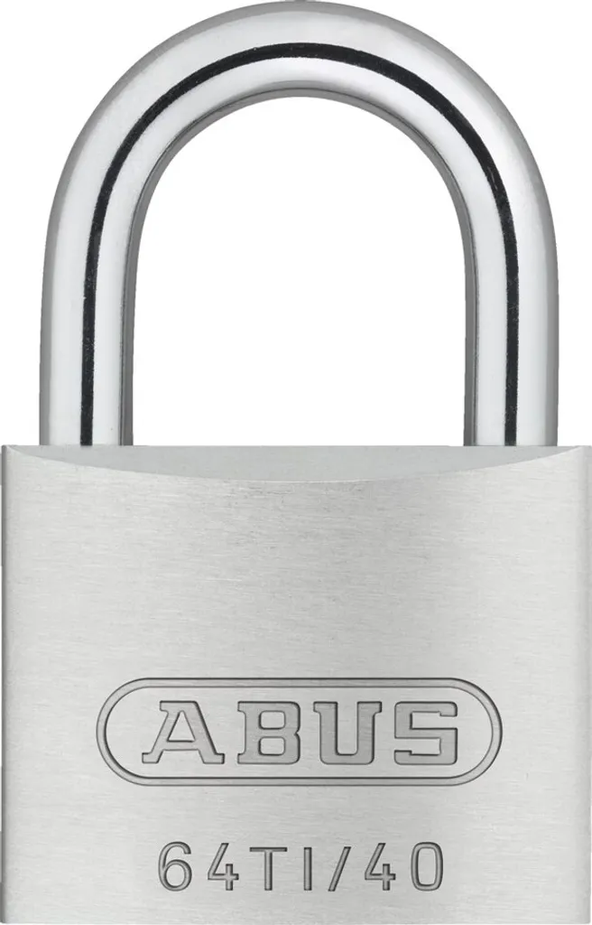 Sécurisez vos Biens contre le Vol : Pack 2 Cadenas Abus 64TI/40 Argent