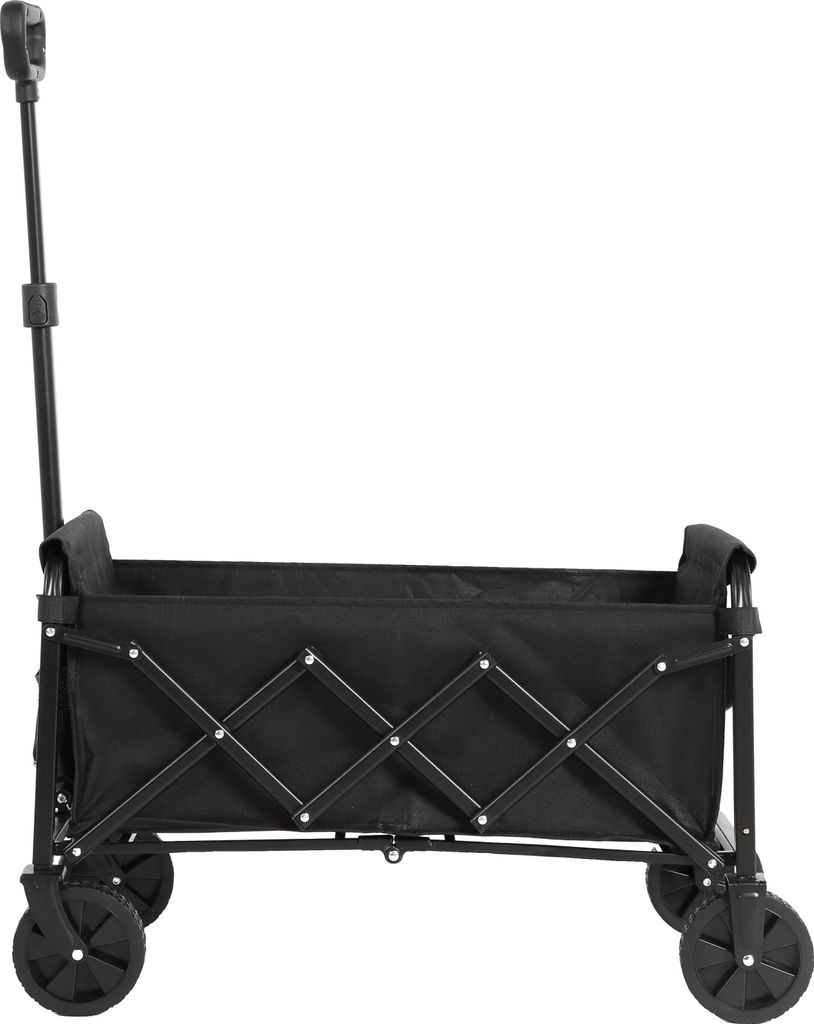 Sweiko Leichter, tragbarer, strapazierfähiger, faltbarer Strandwagen mit Rädern - Outdoor-Wagen für Lebensmittel, Camping, Einkaufen, Sport, Gar...