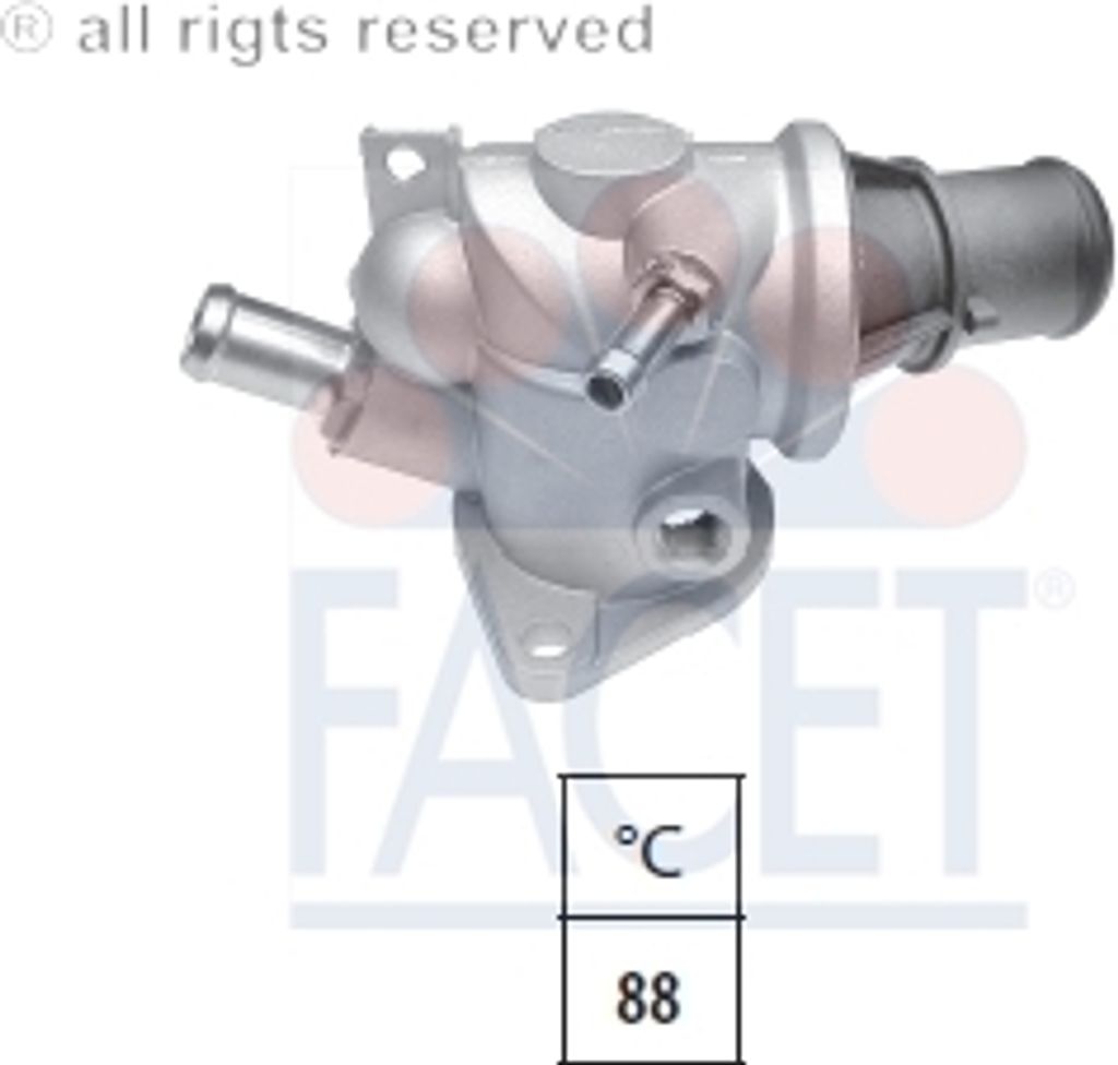 Facet Thermostat, Kühlmittel  7.8411 Produktbild 