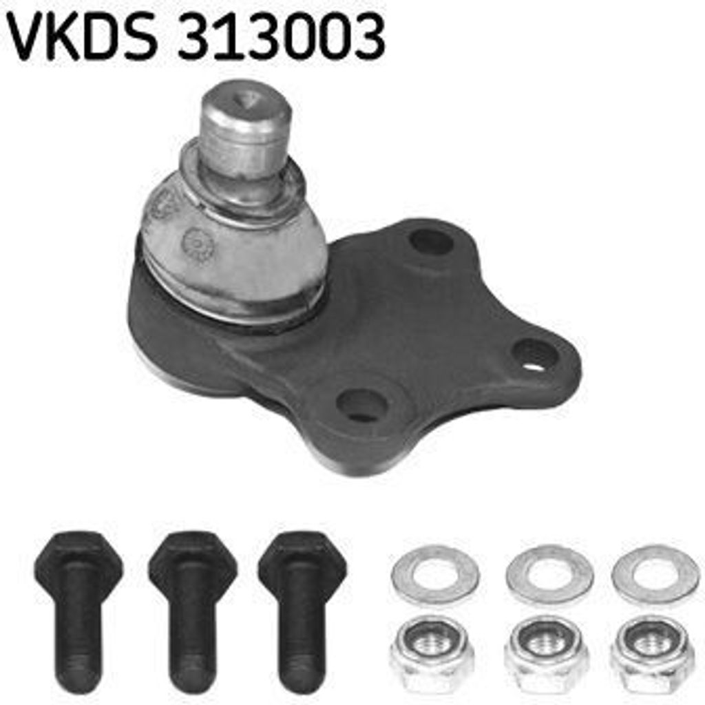 SKF Traggelenk Vorne passend für PEUGEOT PARTNER Combispace (5F) VKDS 313003