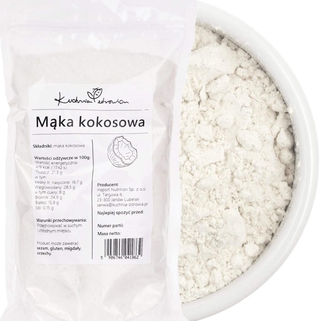 Kokosmehl 1 kg Kokosnuss Mehl Backmehl Ballaststoffreich Produktbild 