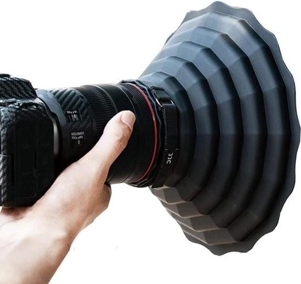Pare-soleil en silicone avec traitement antireflet, 77 Image du produit 
