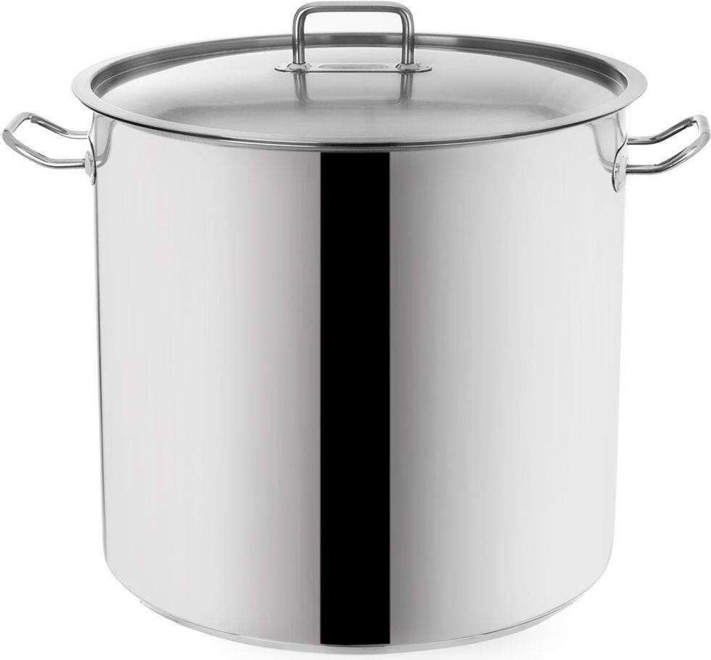 ORION Stahltopf Kochtopf für Gastronomielokale mit Deckel 32 cm 22l
