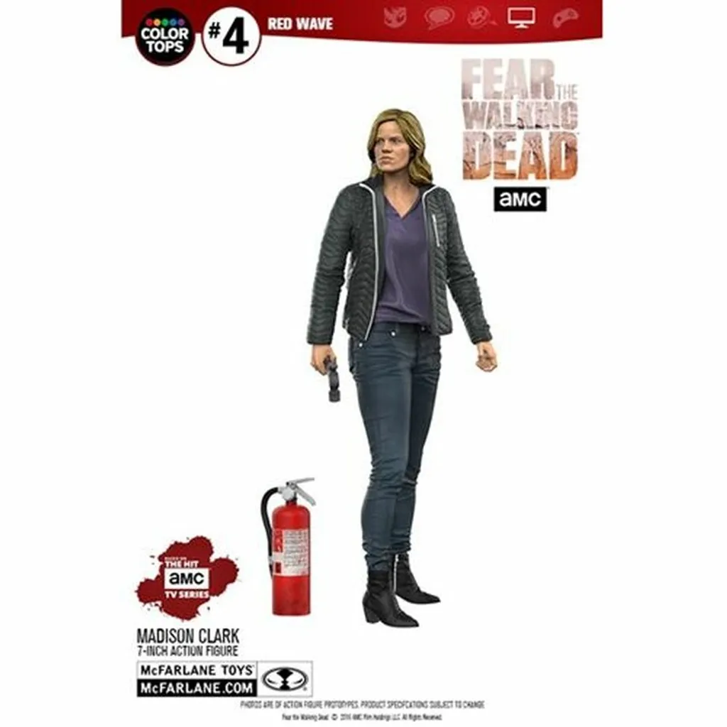 Madison Clark Figurine Articulée 17cm Fear the Walking Dead Color Top