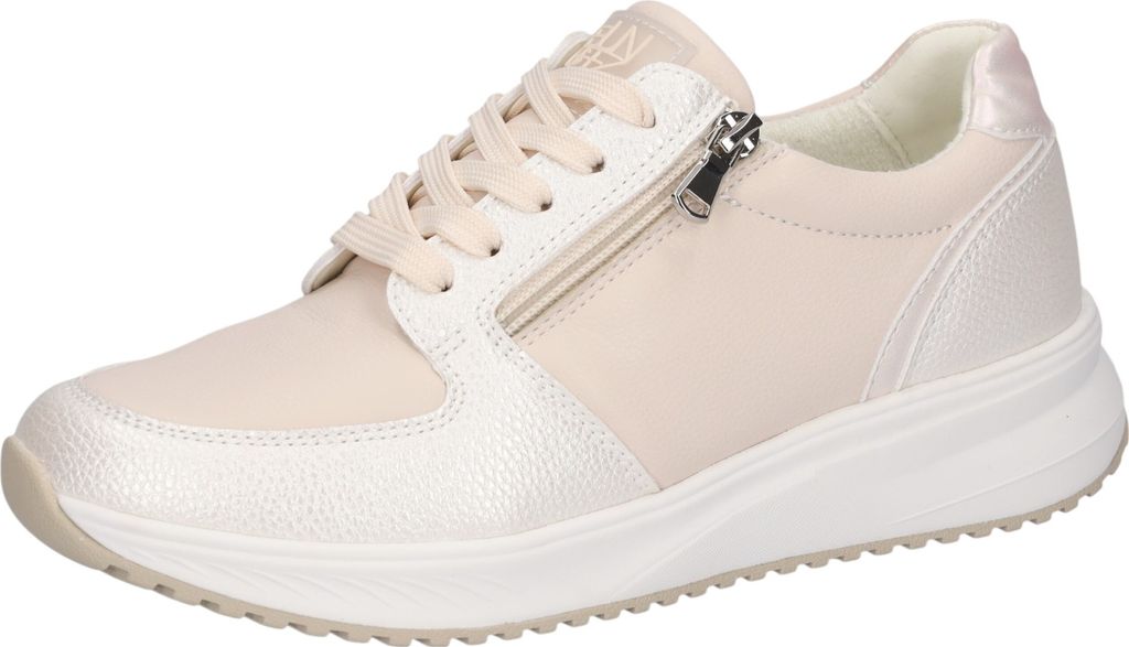 Waldläufer grain stretch charlotte f Damen Schnürschuhe in Beige, Größe 6.5