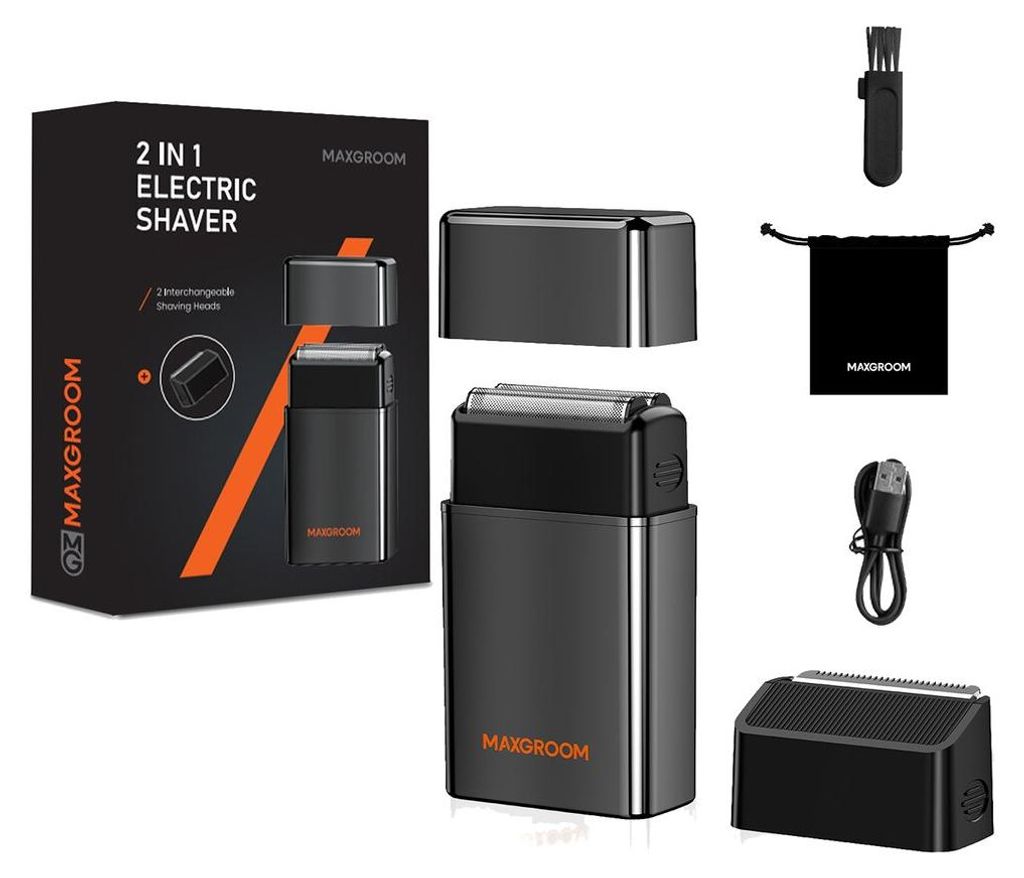 MaxGroom ZG-F5580 2in1 Elektrorasierer Schwarz Produktbild 