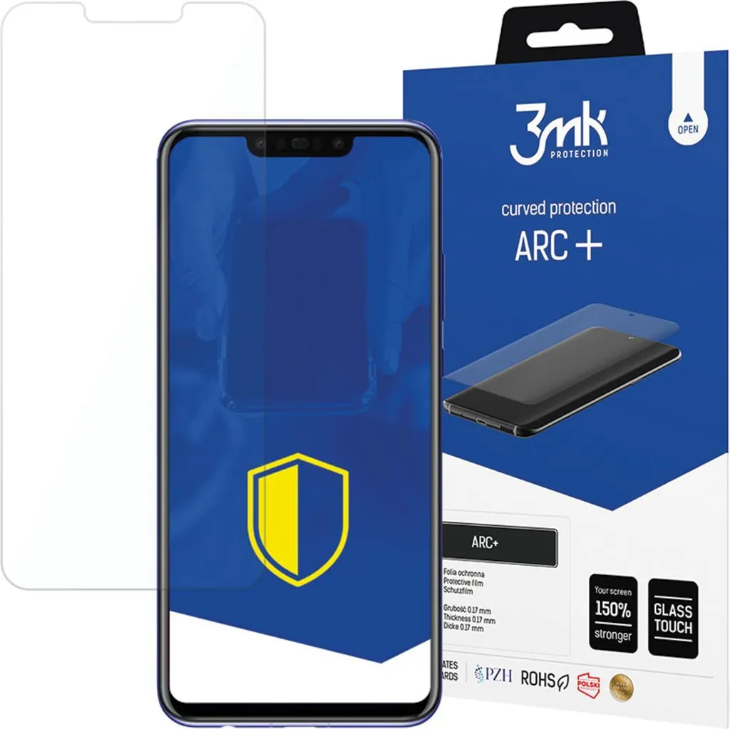 Soluzione Graffi Huawei Nova 3: Pellicola 3mk Arc+ con Self-Heal